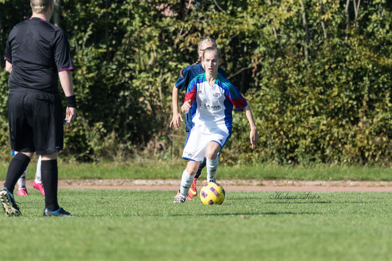 Bild 203 - B-Juniorinnen Krummesser SV - SV Henstedt Ulzburg : Ergebnis: 0:3